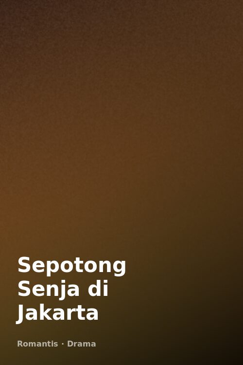 Sepotong Senja di Jakarta