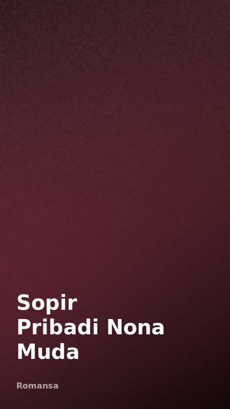 Sopir Pribadi Nona Muda